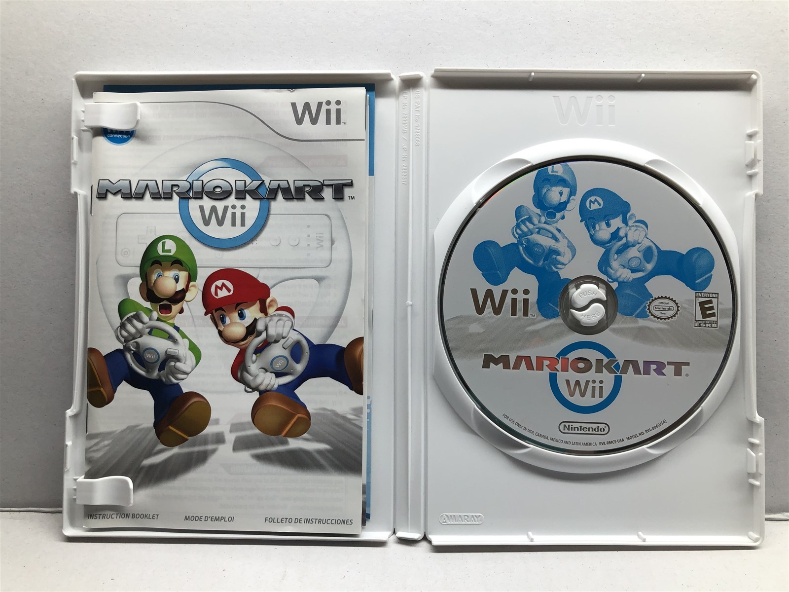 Mario Kart Wii (Wii, 2008) Family Fun Racing Game – Complete w/ Manual – Tested