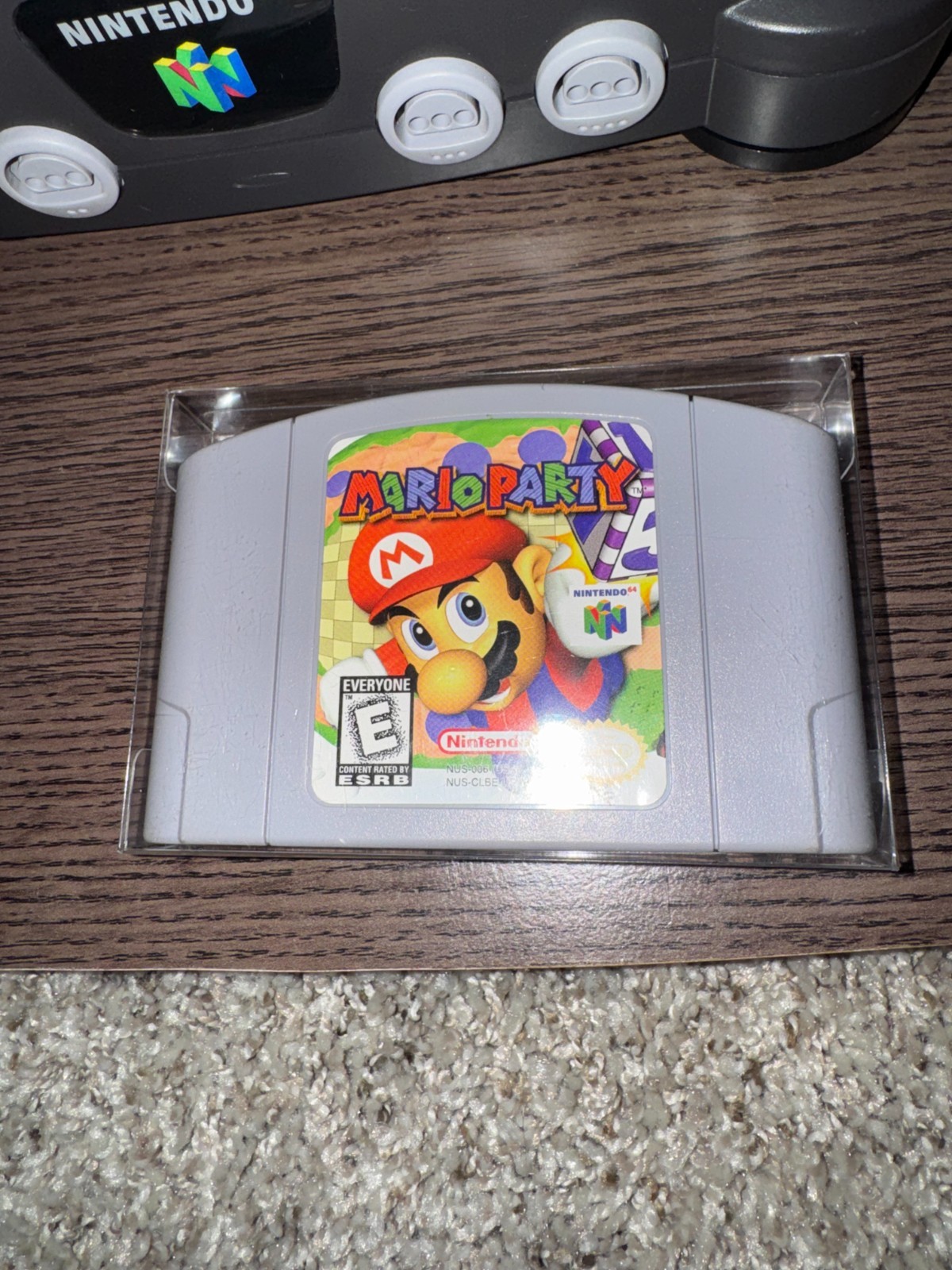 Mario Party 1 N64 Complete in box – excellent condition with protective covers