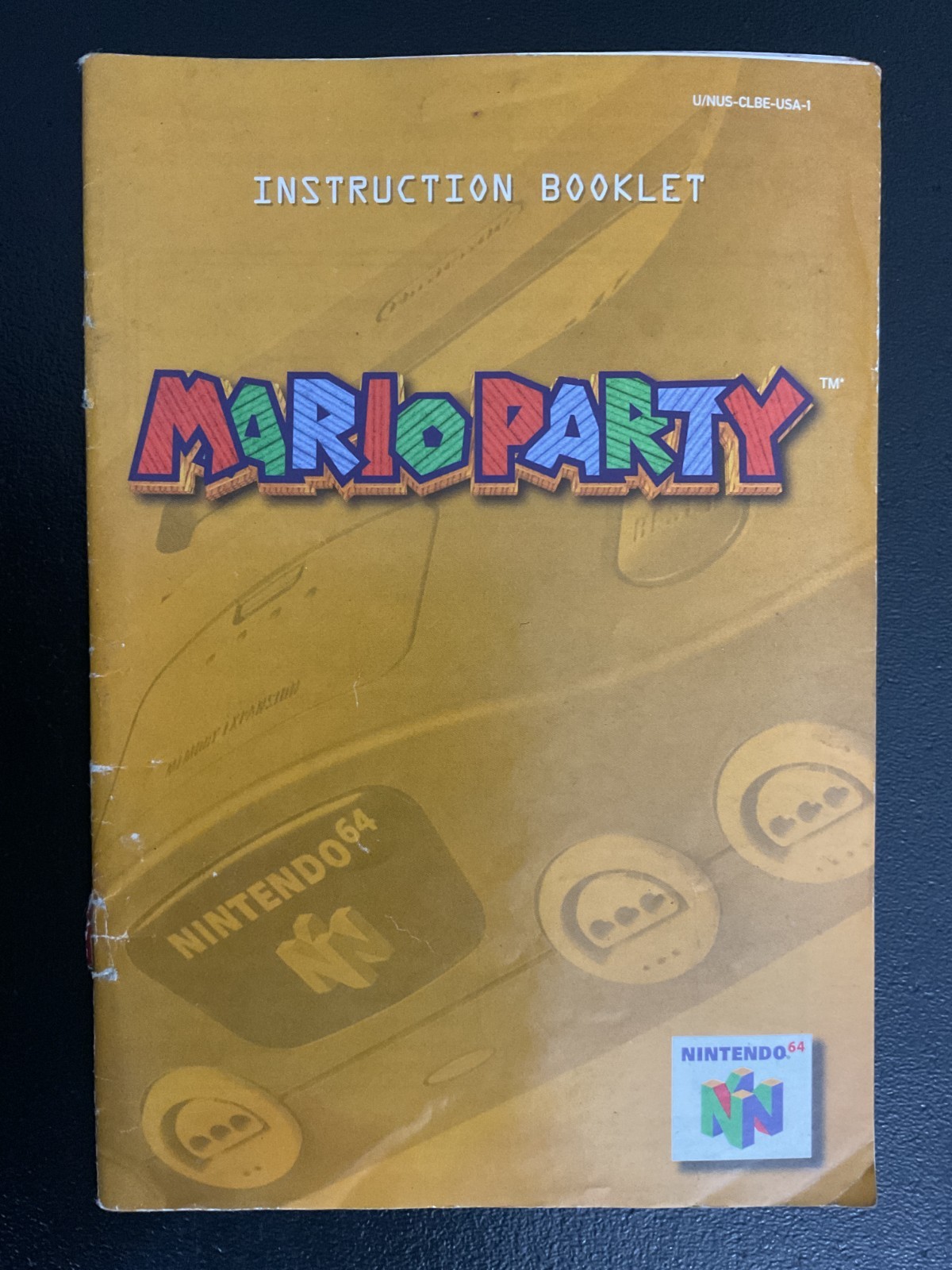 Mario Party 1 N64 Nintendo 64 Instruction Manual Only