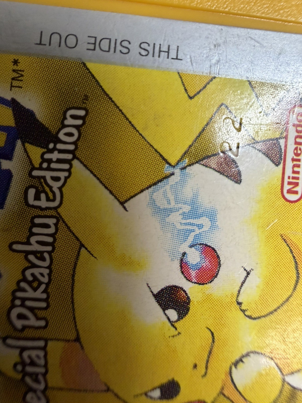 Pokemon Yellow Version Nintendo Game Boy