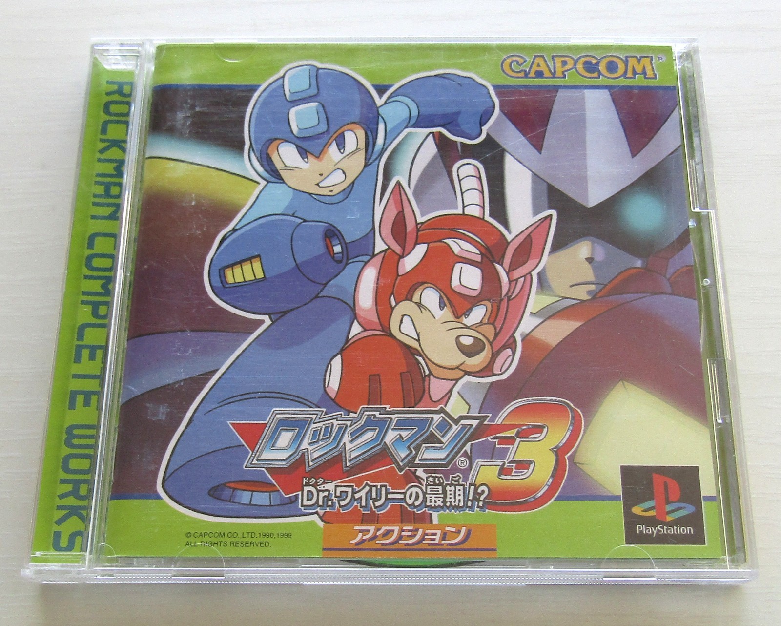 PS1 Rockman Megaman 1 2 3 4 5 6 complete PlayStation Japan import