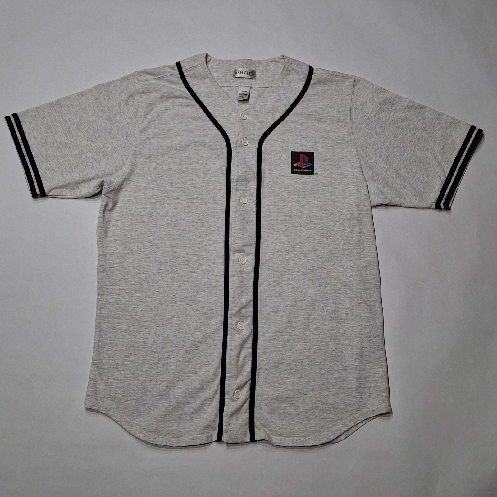 PlayStation Employee Jersey – 1 Billion Sales Milestone in 1998 Grey XL – Rare!
