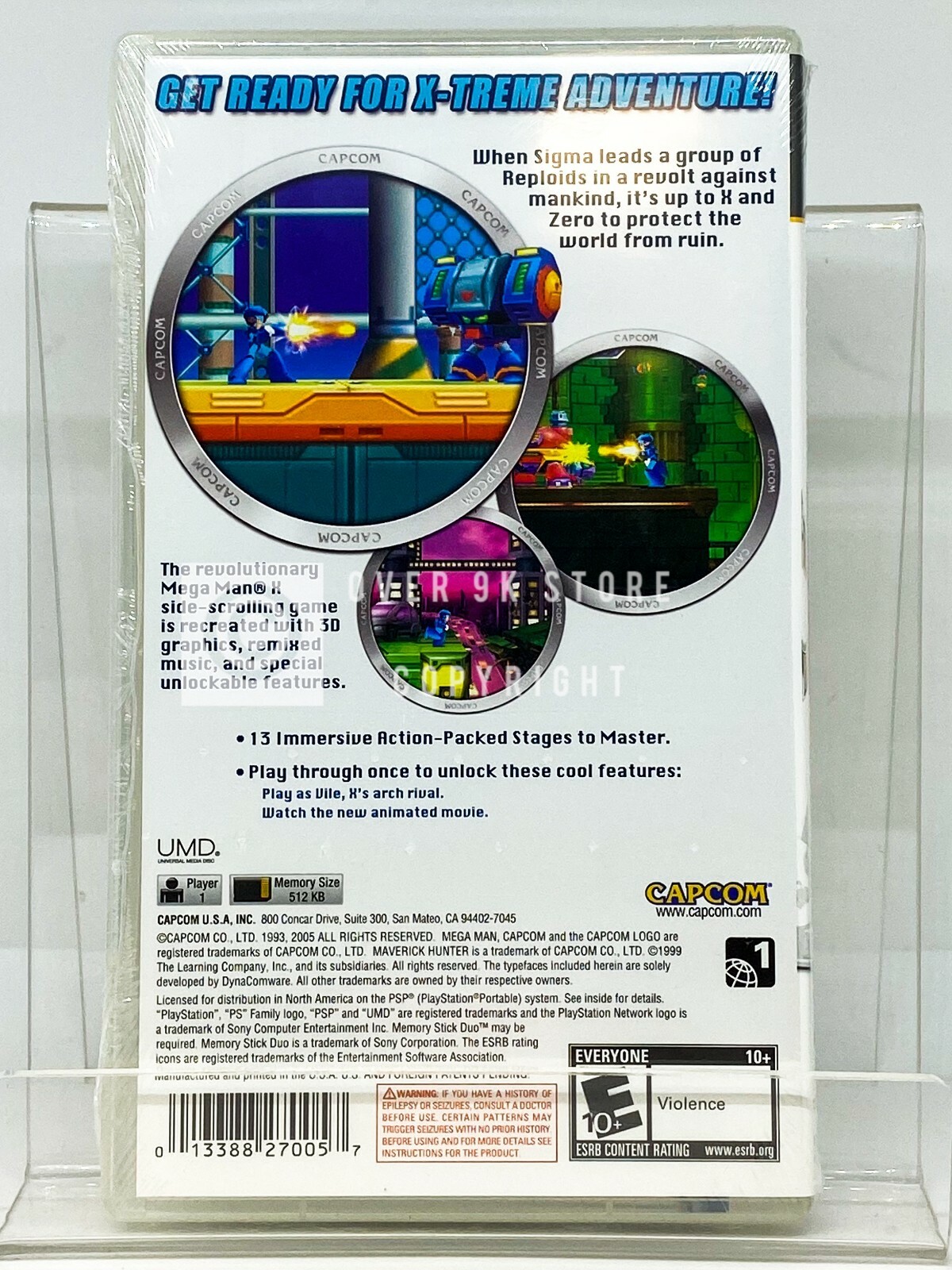 Mega Man Maverick Hunter X – PSP – New