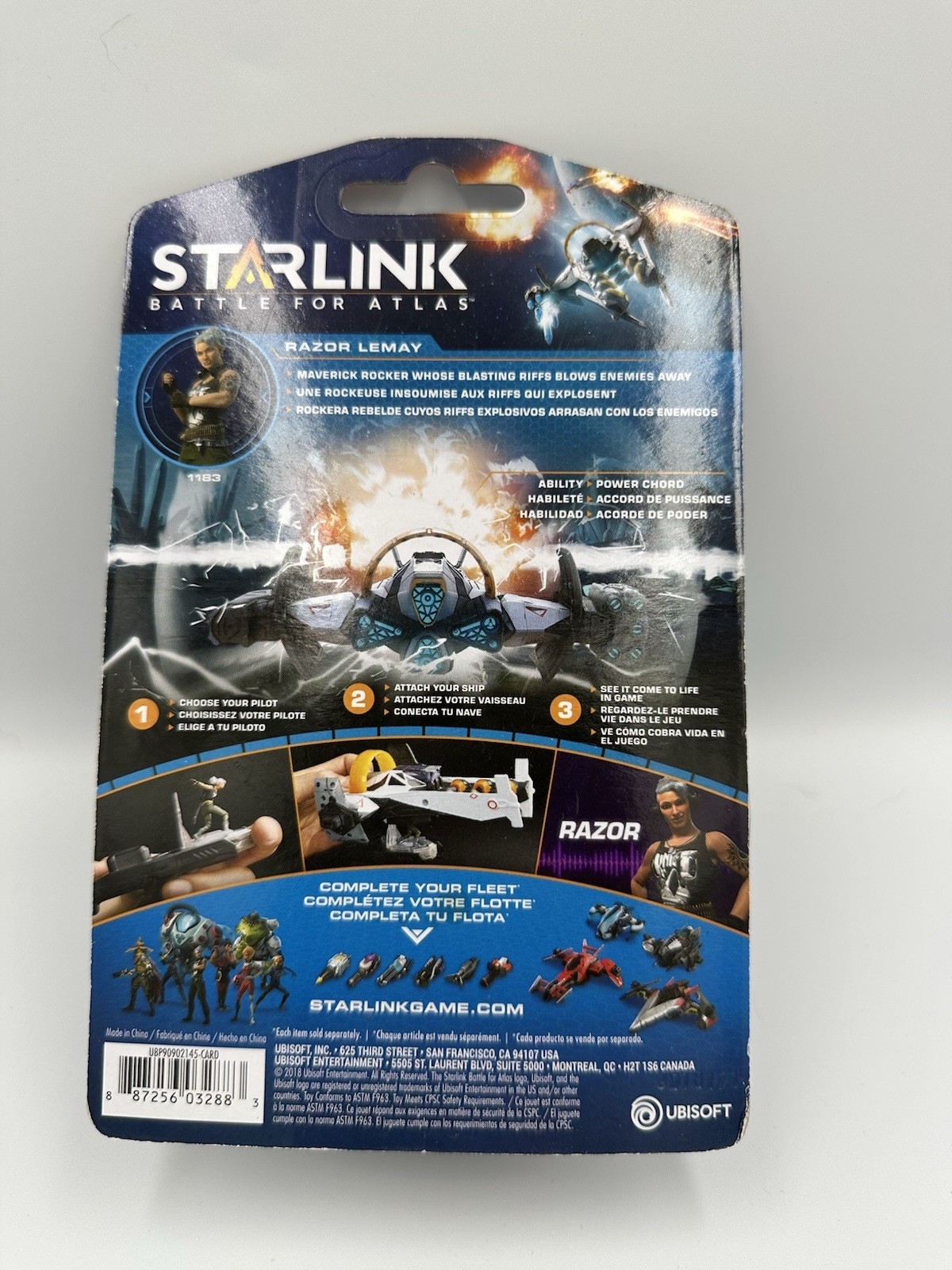 Starlink Battle for Atlas LOT Of 6: Levi McCray Razor Lemay Iron Fist Shockwave