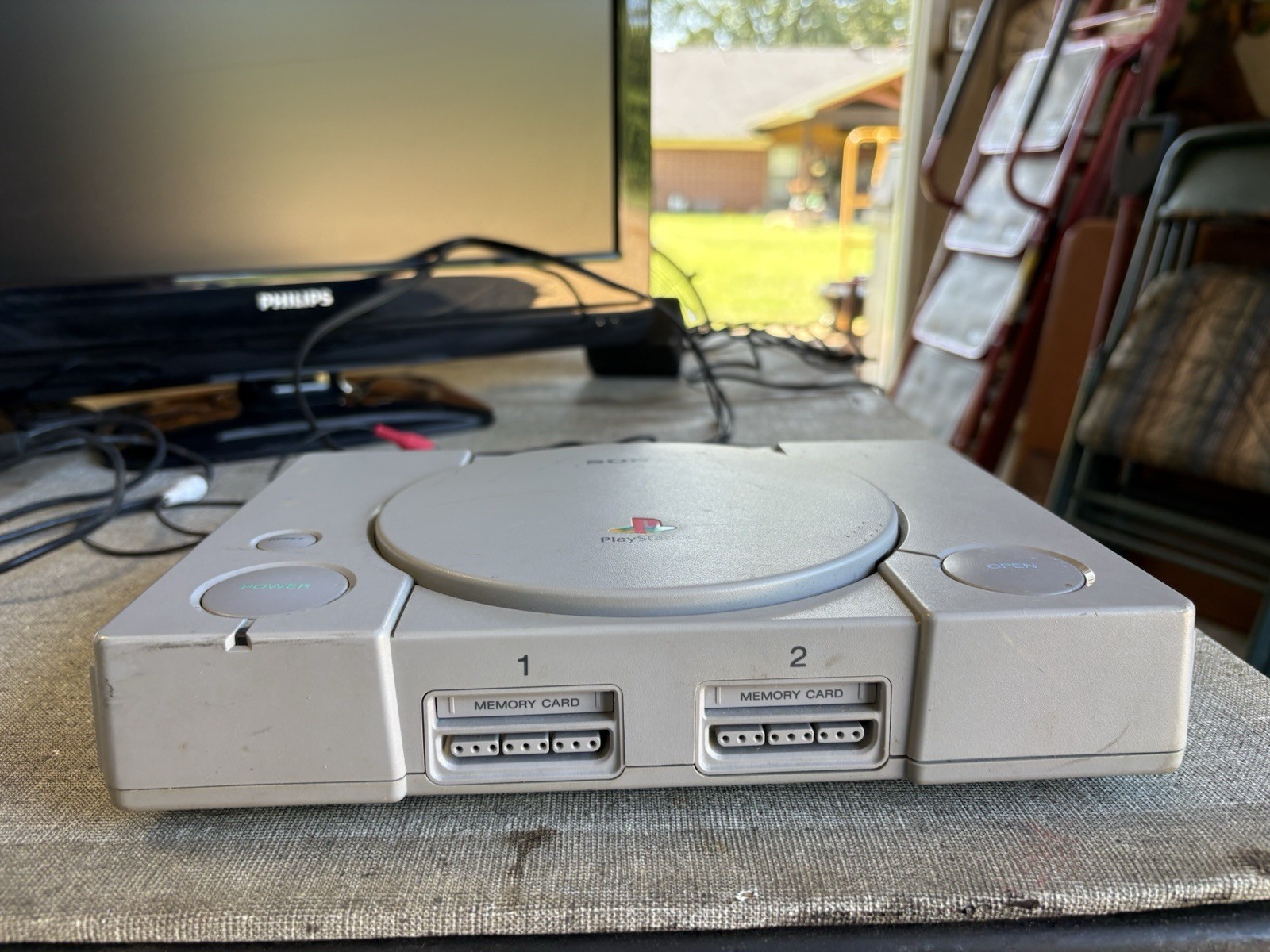 Sony PlayStation 1 PS1 Console Gray SCPH-1001 NTSC-U/C Made in Japan 1998