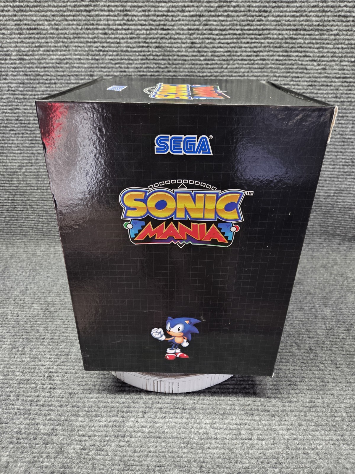 Sonic Mania Collectors Edition Video Game Statue Sega Figure Game Ring Works