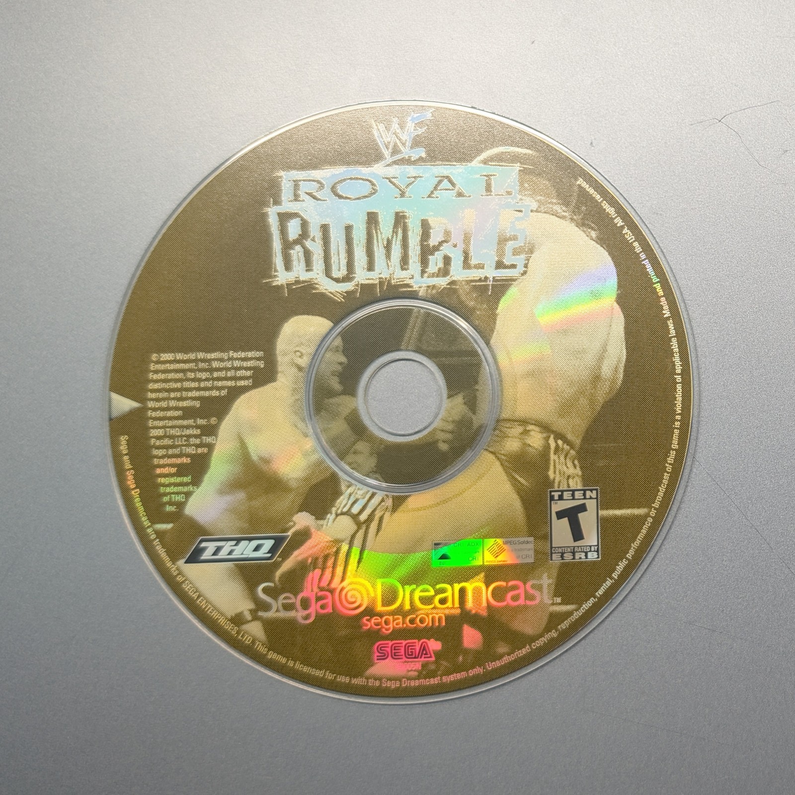 WWF Royal Rumble (Sega Dreamcast) – no tracking