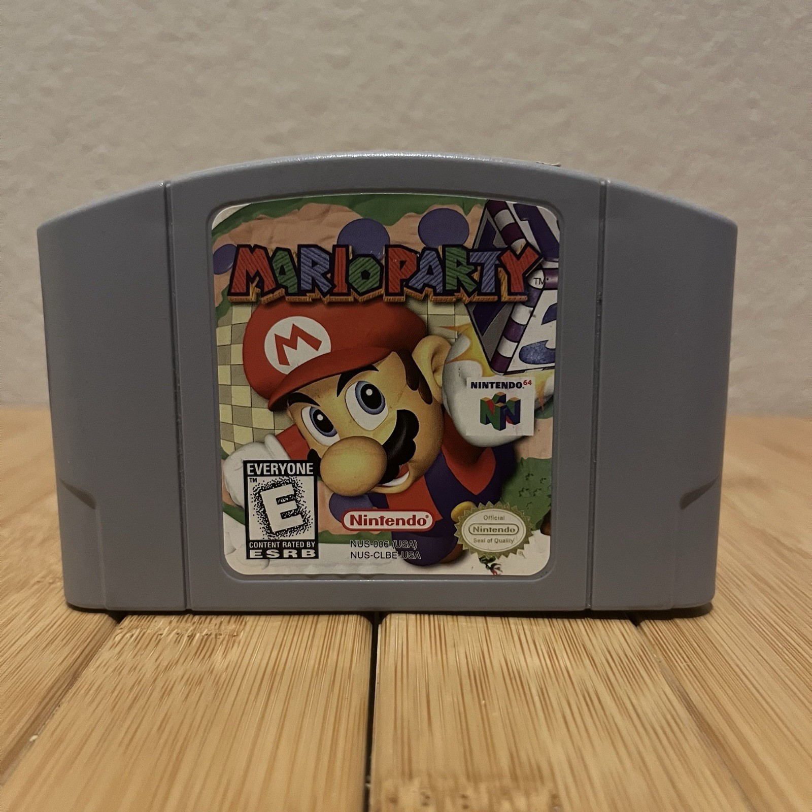 N64 MARIO PARTY 1 (NINTENDO 64, 1999) AUTHENTIC TESTED WORKING