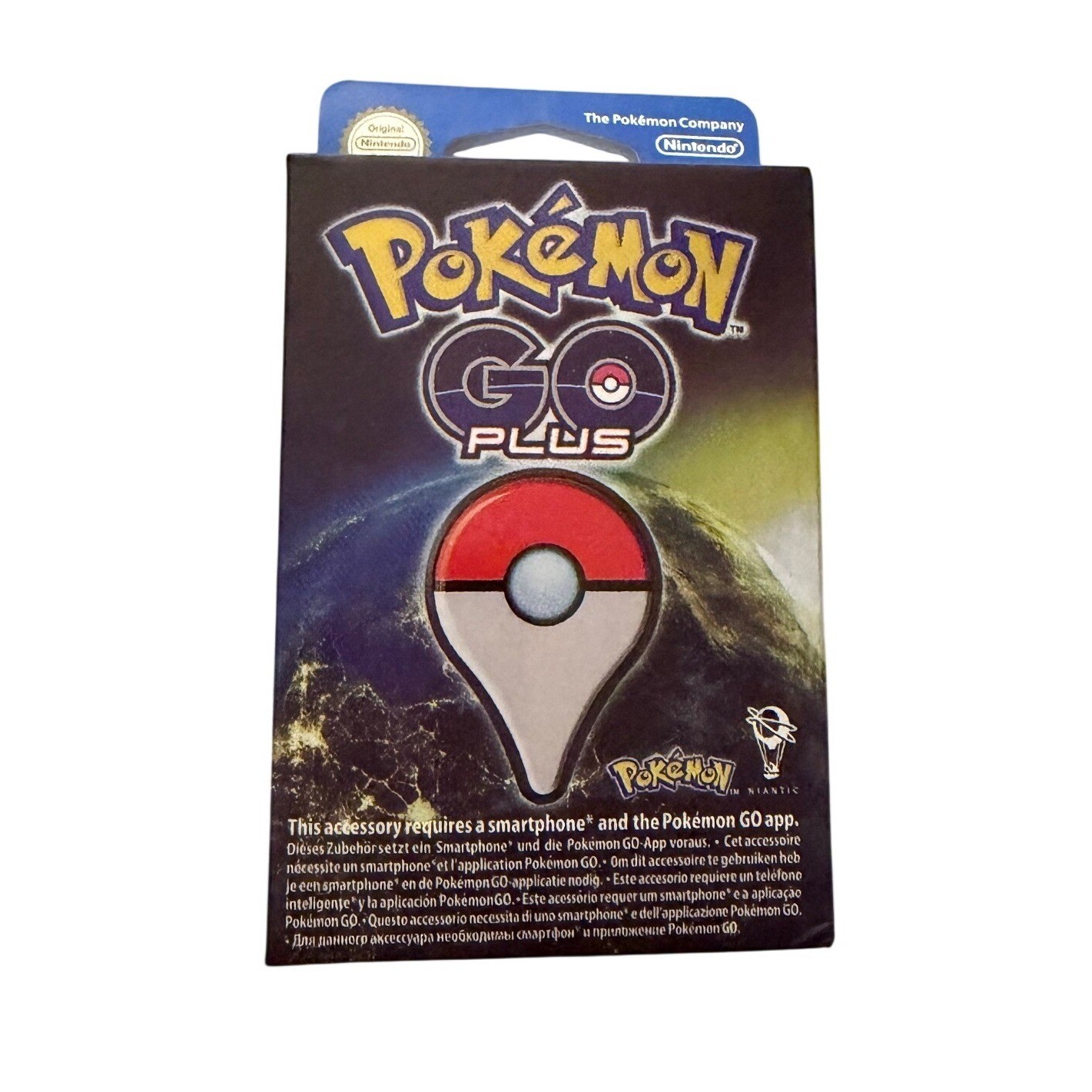Nintendo Pokemon GO Plus Accessory Black New Bluetooth Bracelet wearable