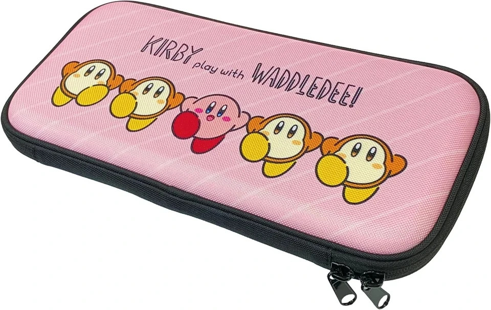 Nintendo Switch 2 Slim Hard Case Kirby play with Waddle Dee Keys Factory Japan