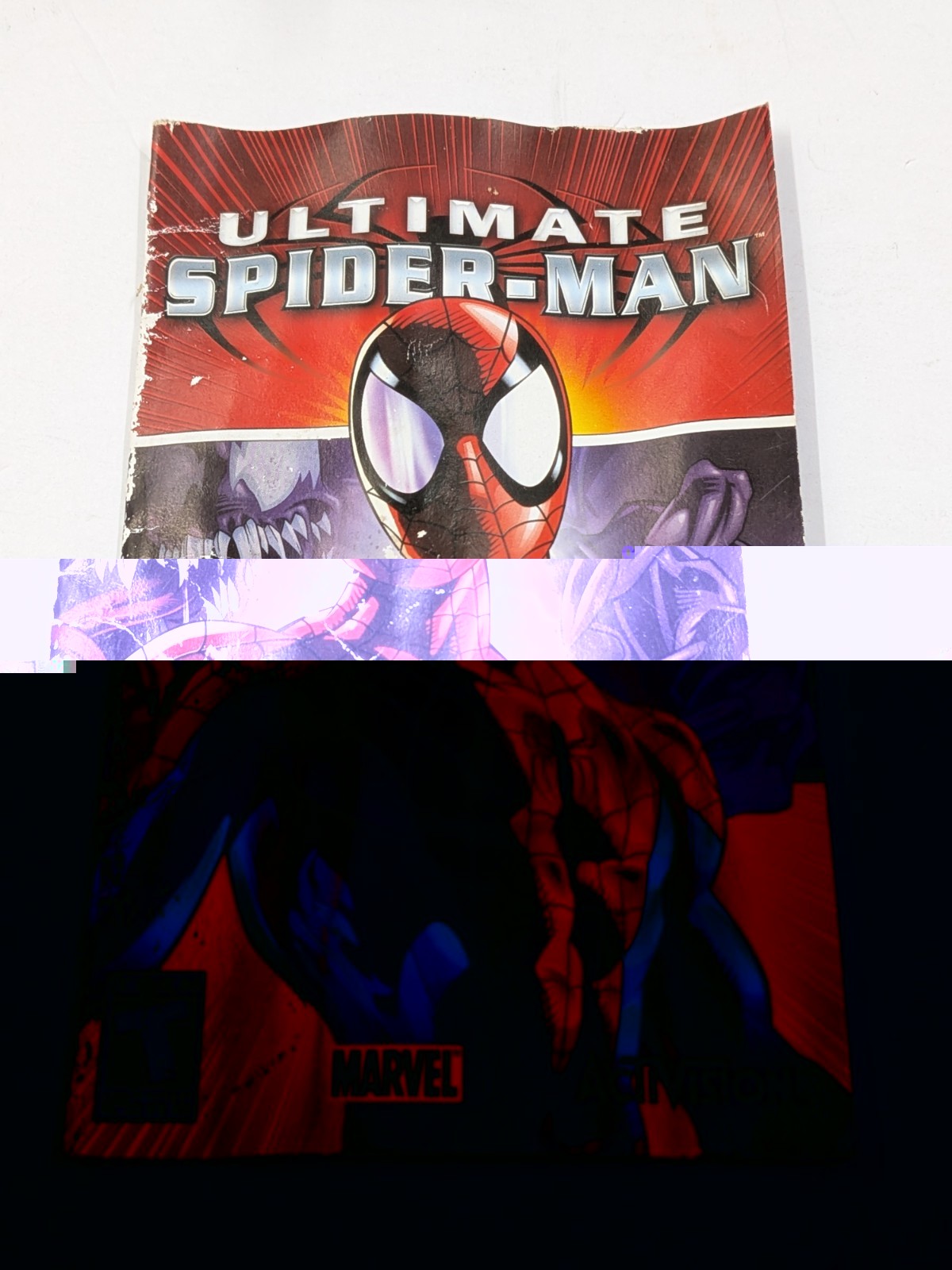Ultimate Spider-Man (Sony PlayStation 2, 2005) Tested W/ Manual
