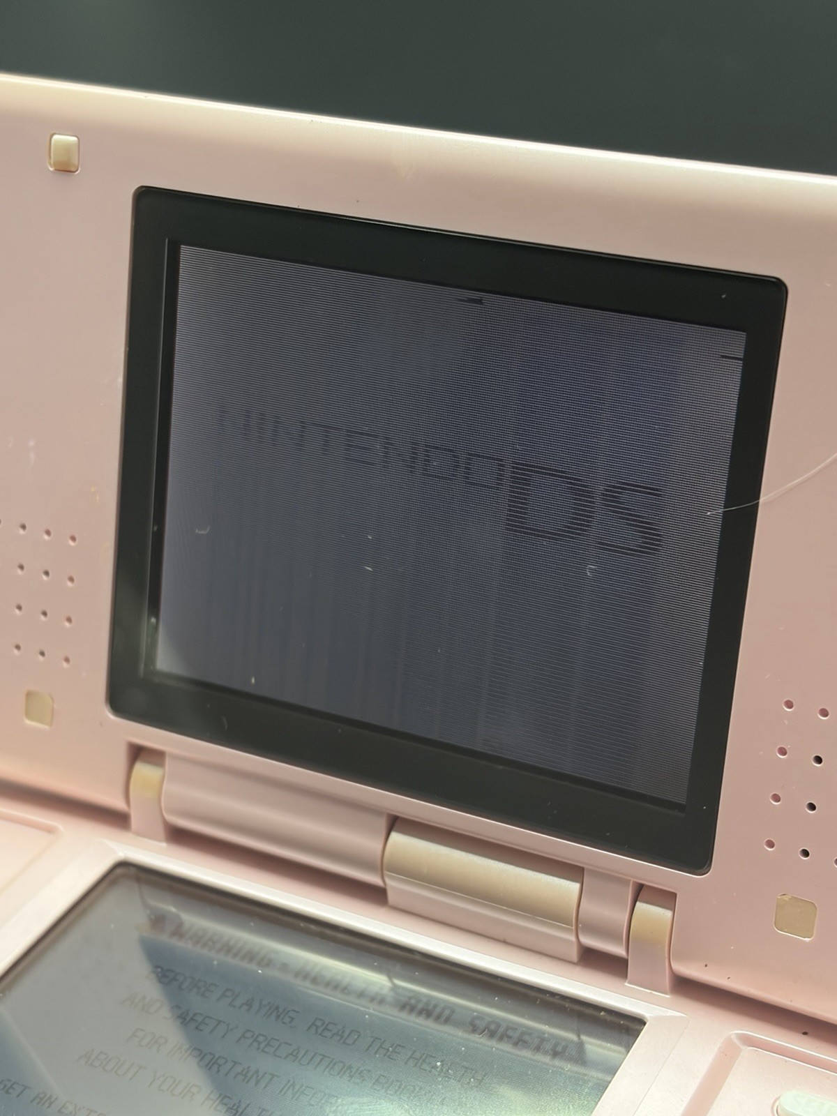 Nintendo DS Original Console Pink / NTR-001/2004-***READ***PARTS/Power On-Reads
