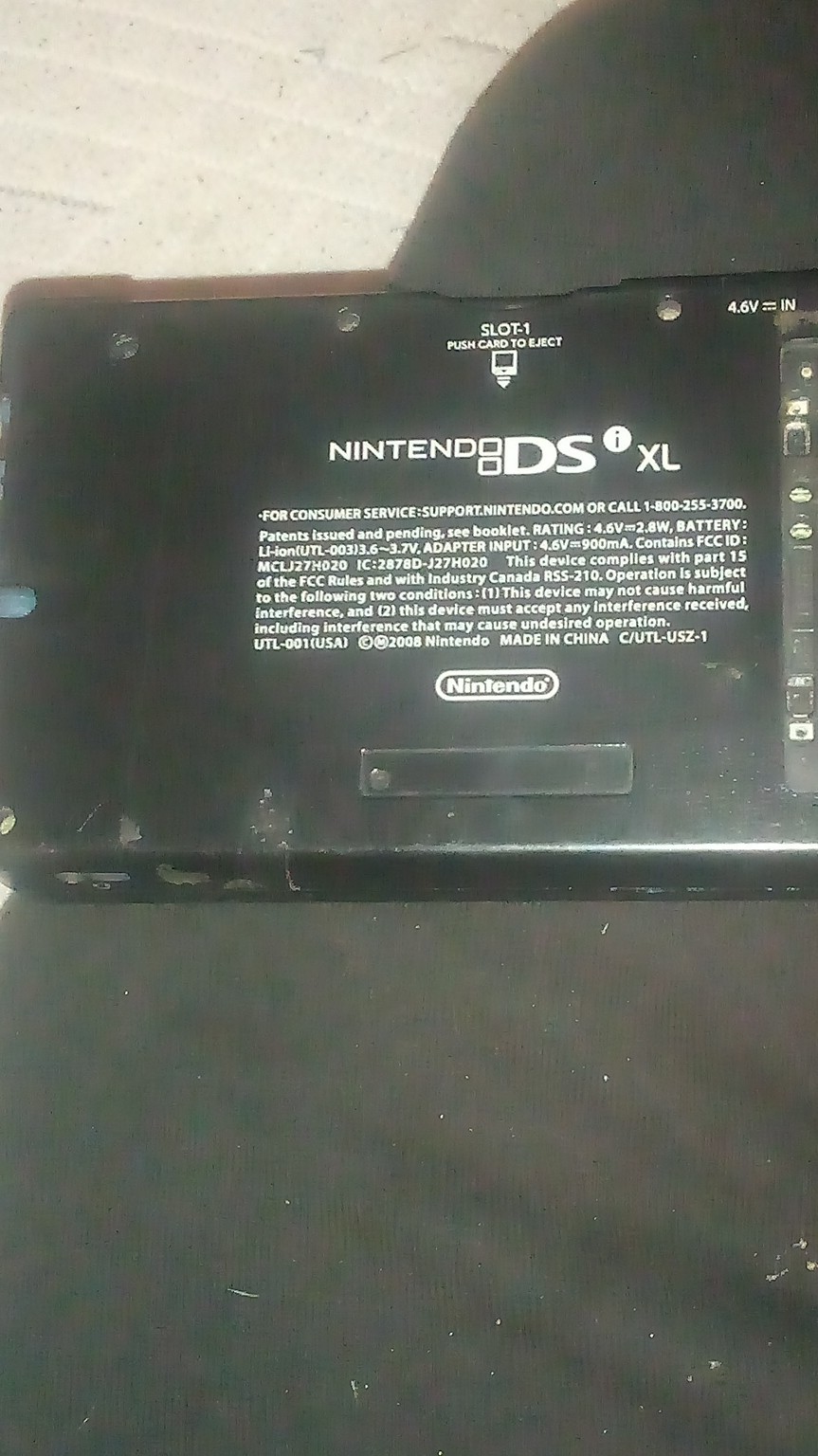 Nitendo Ds XL Handheld System Not Sure If It Works.