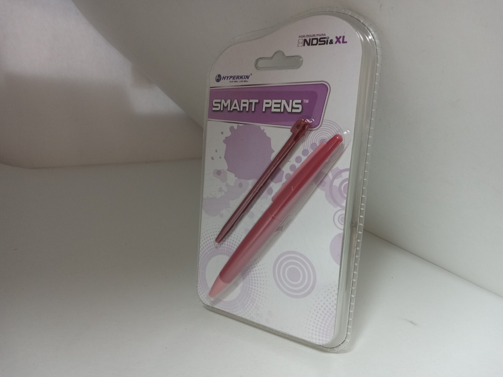 NEW 2 STYLUS SET DSi XL Smart Pens (1 Large, 1 Small) WINE RED – Hyperkin #4N