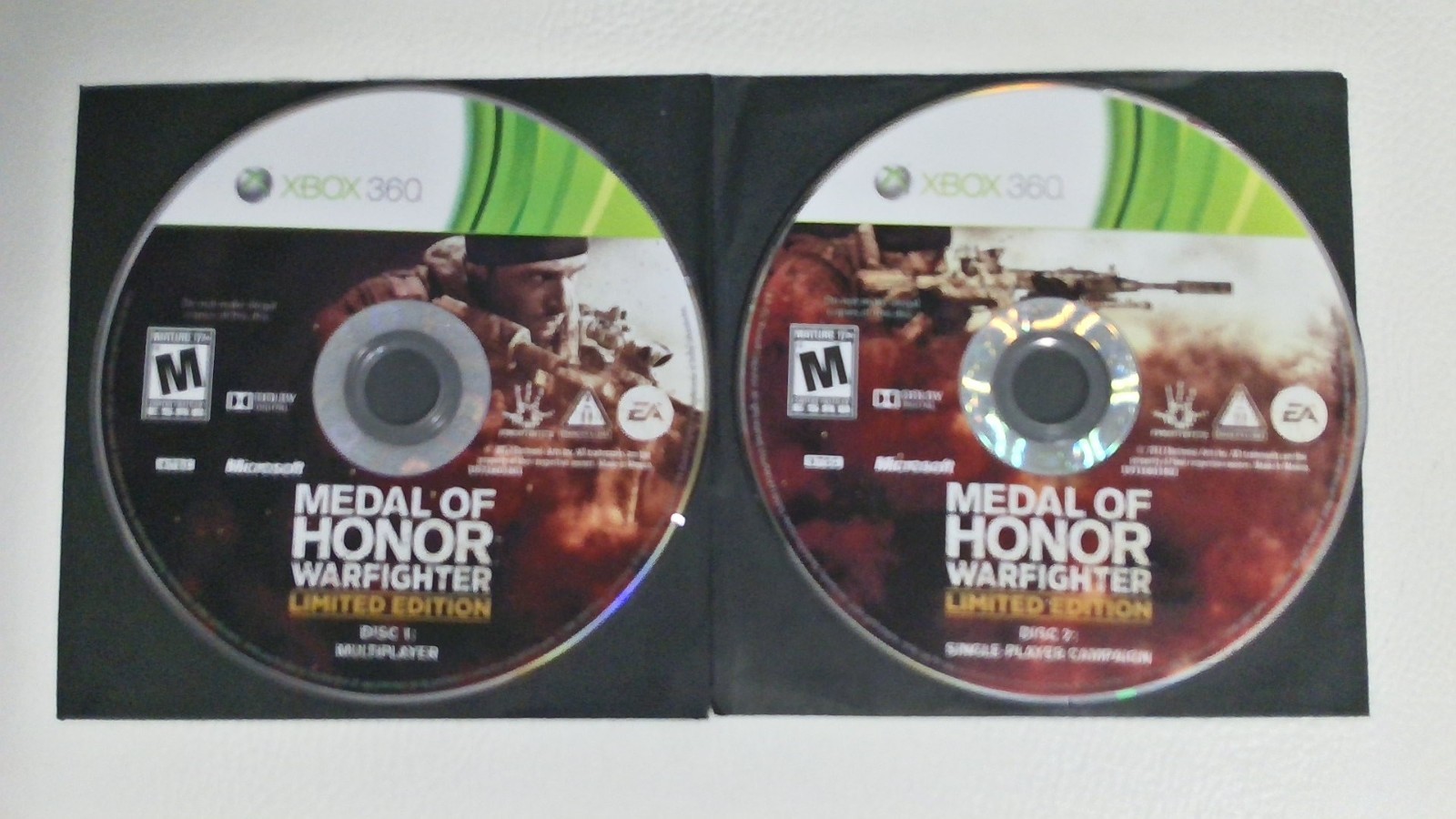 Medal of Honor: Warfighter — Limited Edition (Microsoft Xbox 360, 2012)