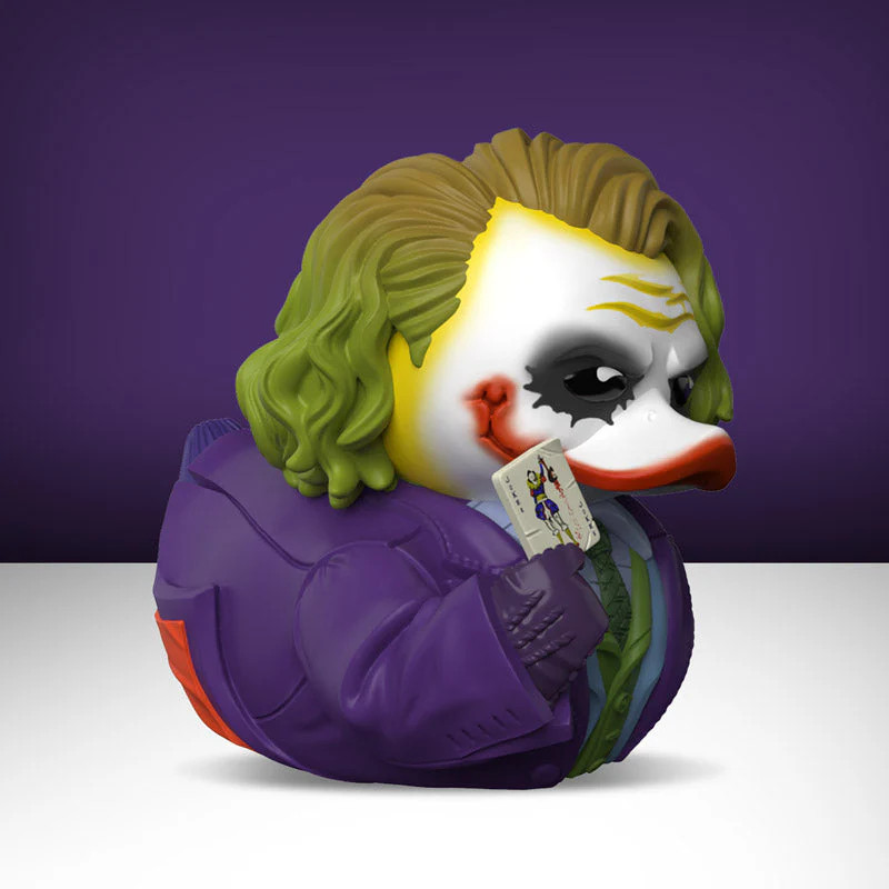TUBBZ 1st Edition DC Comics JOKER The Dark Knight Official Duck Figure JEEP