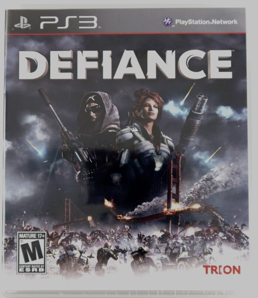 Defiance (Sony PlayStation 3, 2013) Brand New PS3 Sealed Torn Plastic