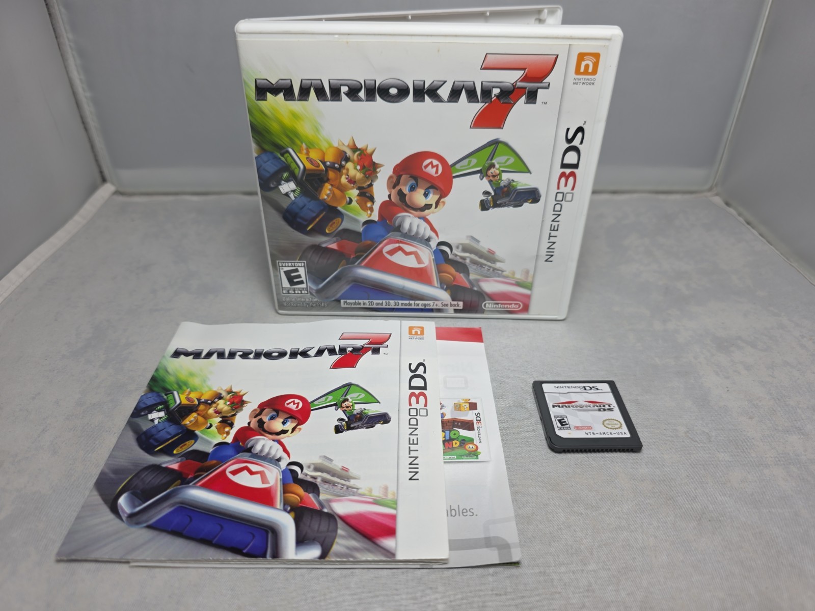 Mario Kart 7 Nintendo 3DS Tested Authentic Complete