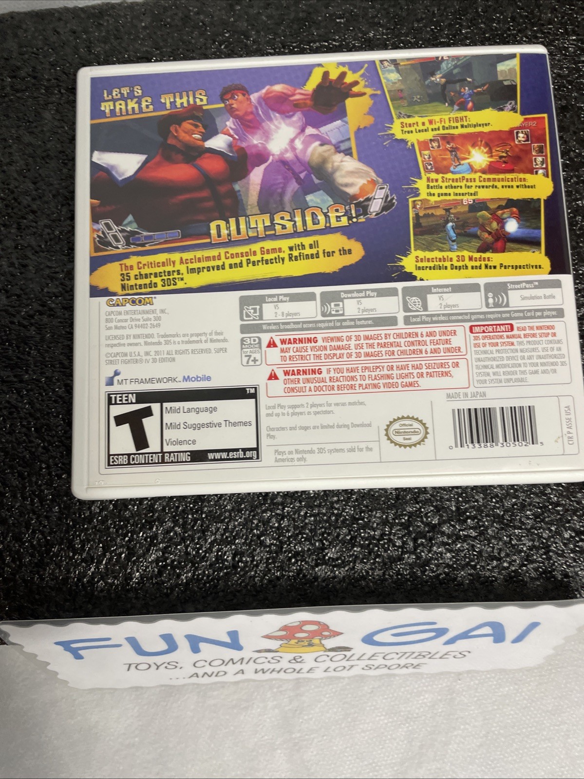 Nintendo 3DS Super Street Fighter 4 IV 3D Edition