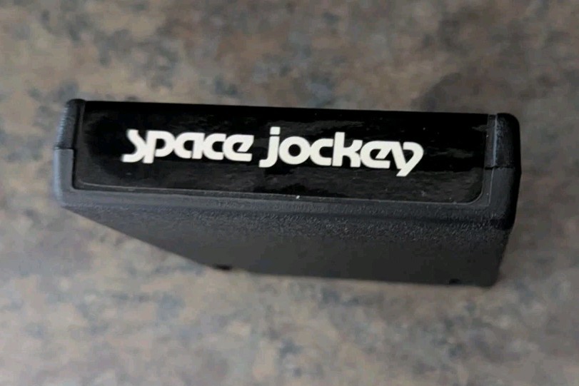 Space Jockey -1982 Atari 2600 Vidtec Vintage Video Game Cartridge with Manual