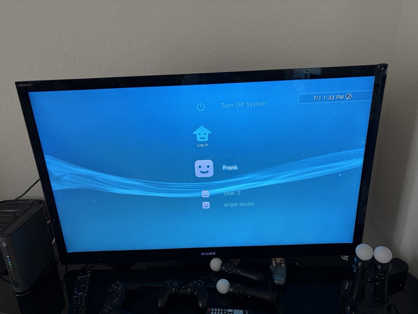 Playstation PS3 Slim Black Console 120 GB with Controller Game