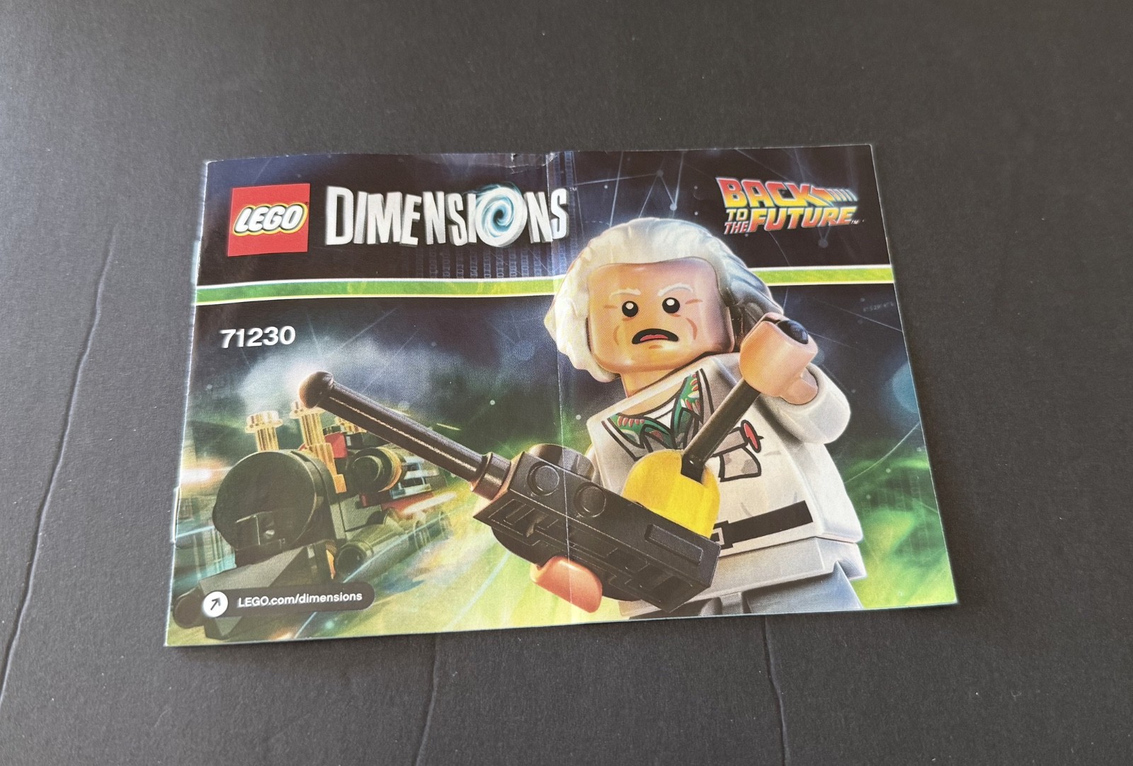 Lego Dimensions Back to The Future Doc Brown Fun Pack 71230 Fully Complete