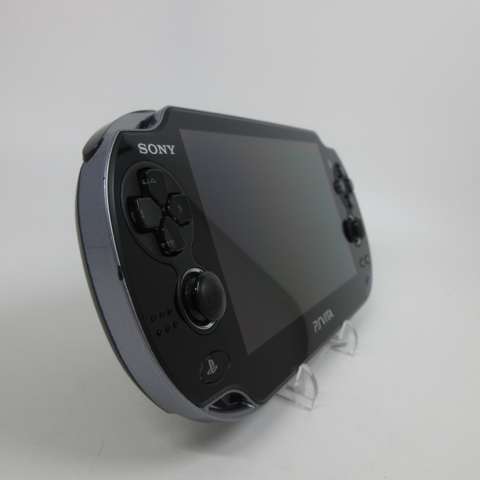 【Very Good】Sony PS Vita PCH-1000 Crystal Black Wi-Fi Model Console only #ReRe08/