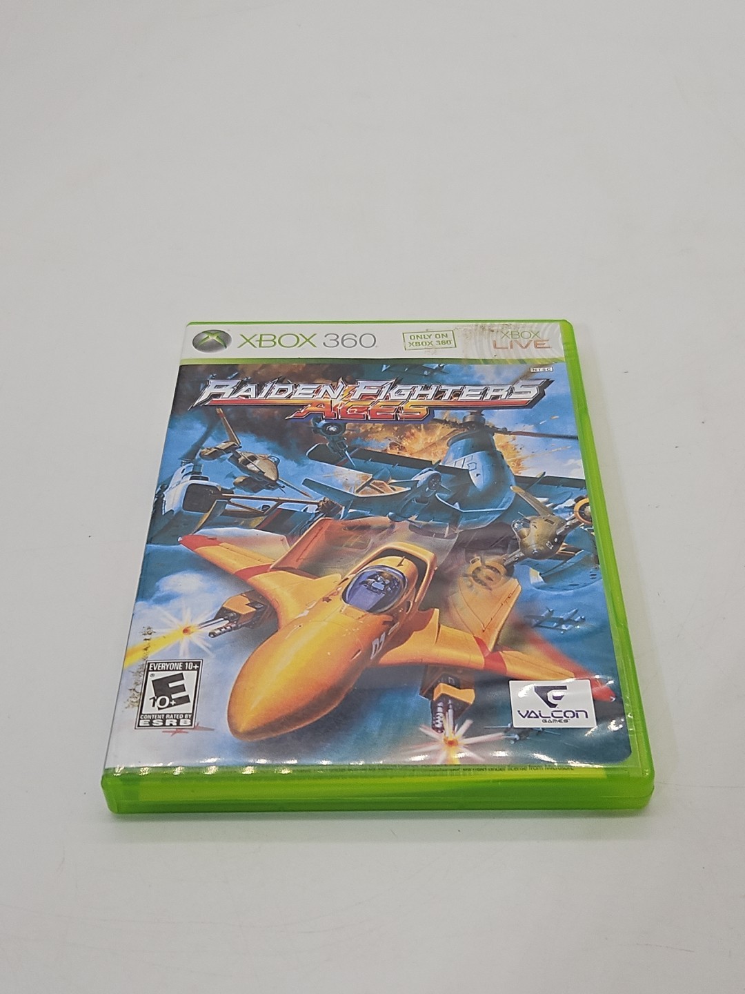 Raiden Fighters Aces (Microsoft Xbox 360, 2009) Light Scratches With Manual