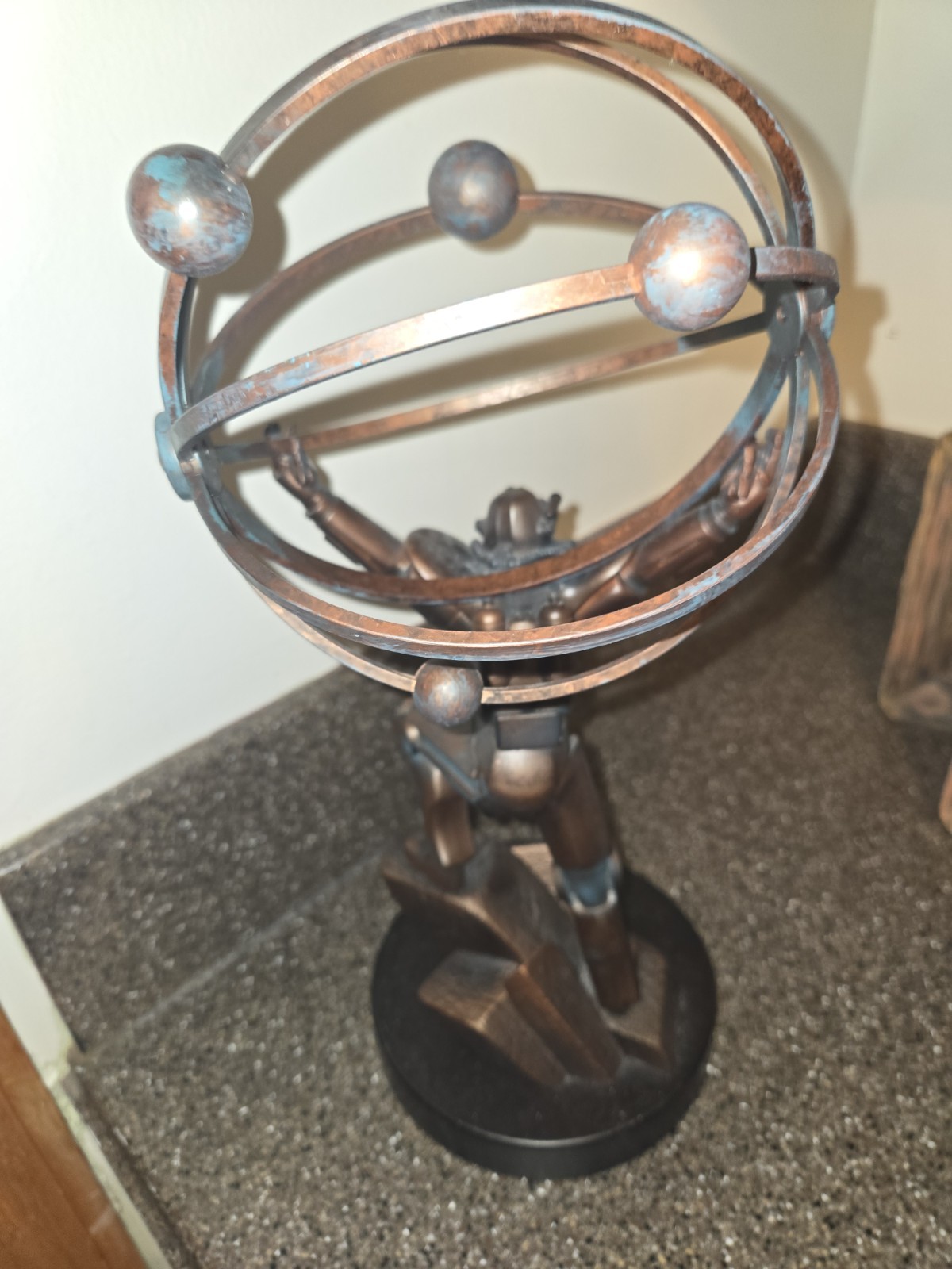 Fallout Atomic Atlas Statue By Chronicle Collectibles / Thinkgeek – No Box