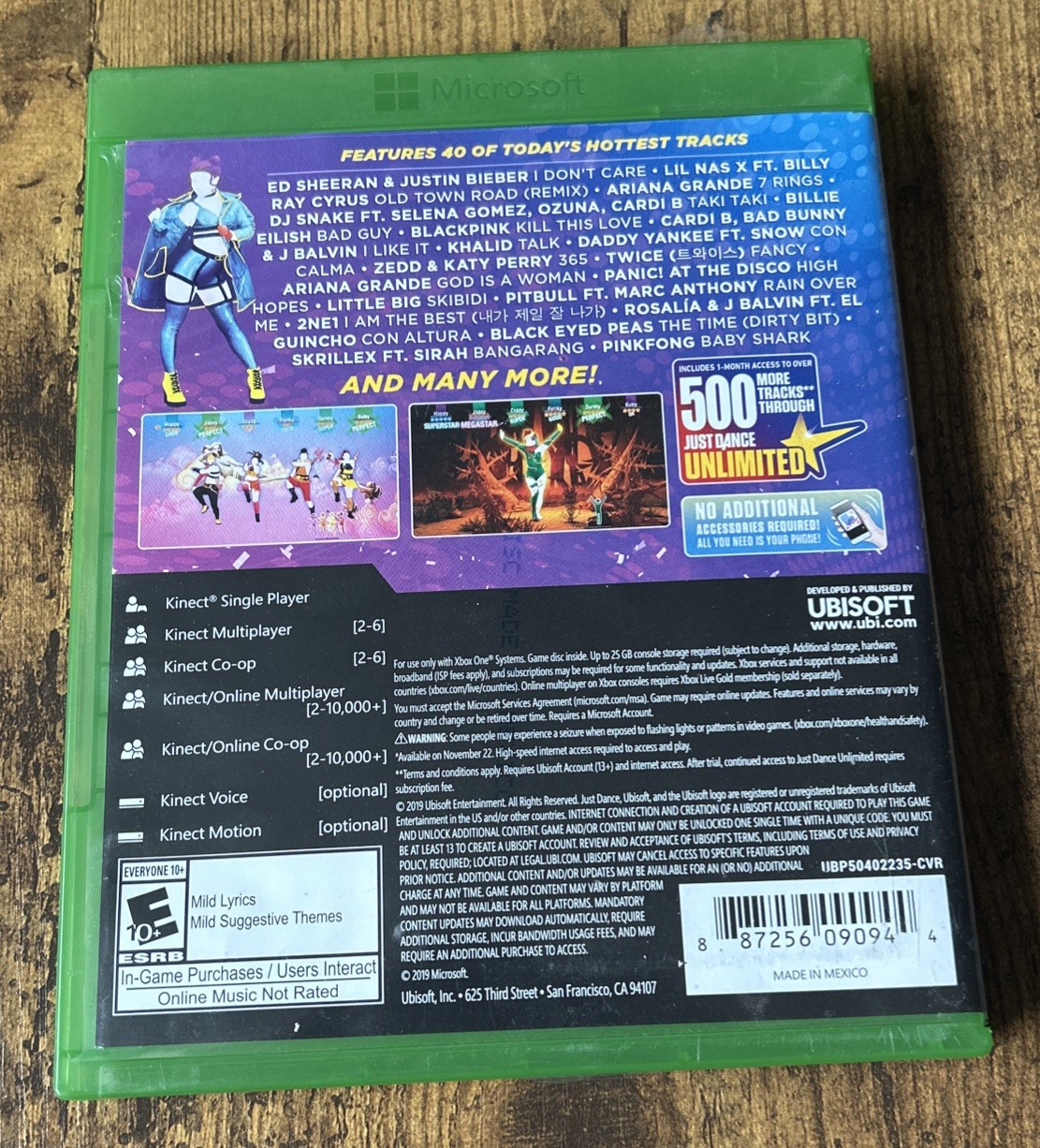 Just Dance 2020 Xbox One Series X Tested CIB Song From Frozen 2 Fast Ship
