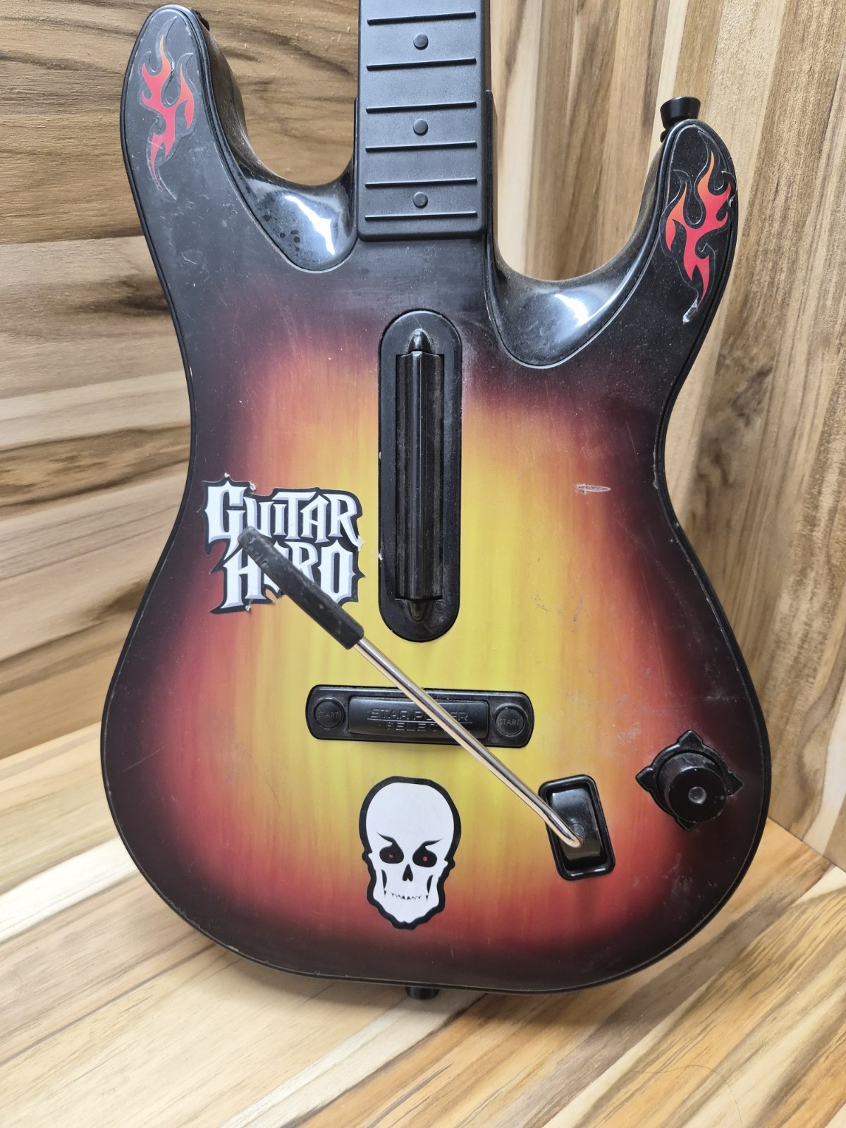 Guitar Hero Wireless Controller PS2 Kramer Striker RedOctane Tested No Dongle