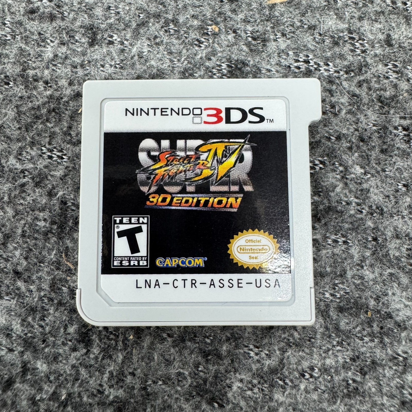 Super Street Fighter IV – 3D Edition – Nintendo 3DS – W/ Slipcover Tested