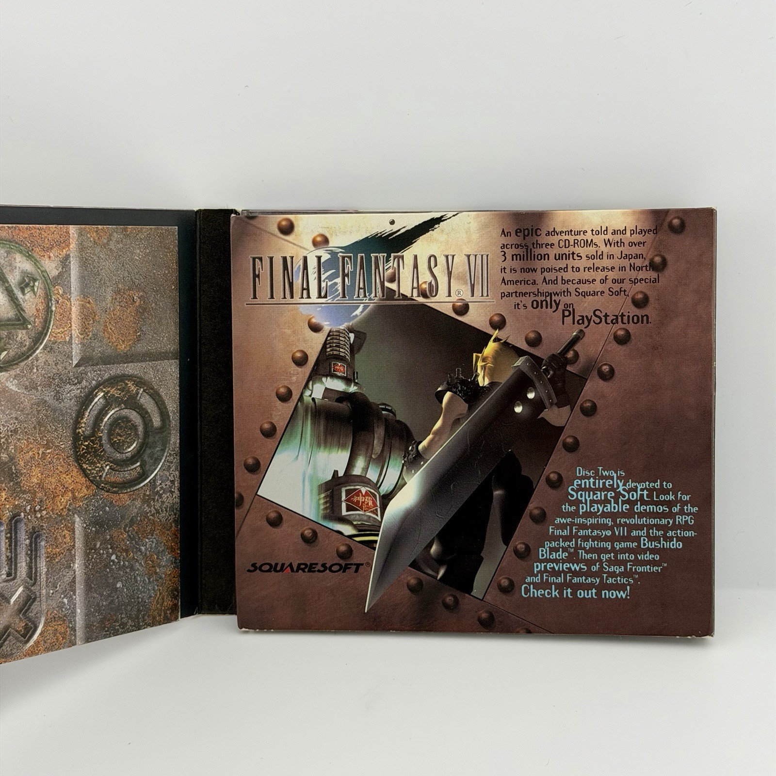 PlayStation Underground Vol Number 2 – 1997 Demo – Final Fantasy VII and more