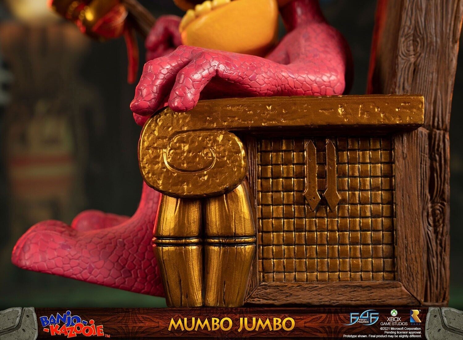 First4Figures Banjo-Kazooie: Mumbo Jumbo Standard Statue Mint in Box