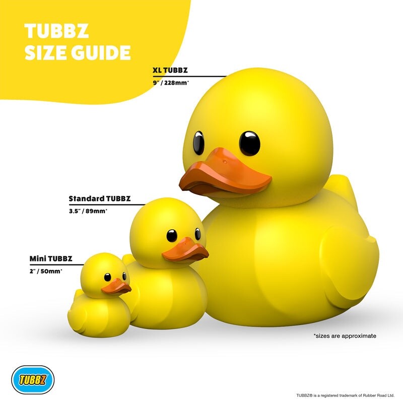TUBBZ 1ST EDITION Godzilla Giant XL Collectible Duck Figure JEEP