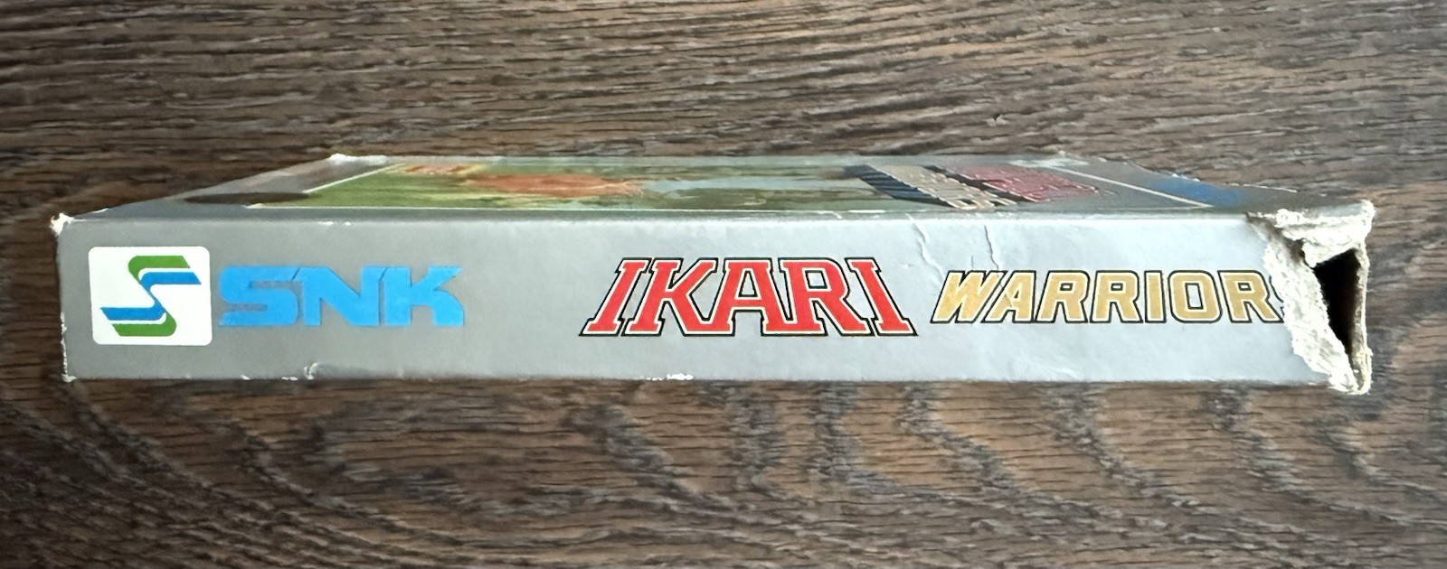 Ikari Warriors Hangtab BOX & FOAM ONLY (Nintendo, NES 1987) Combine Shipping