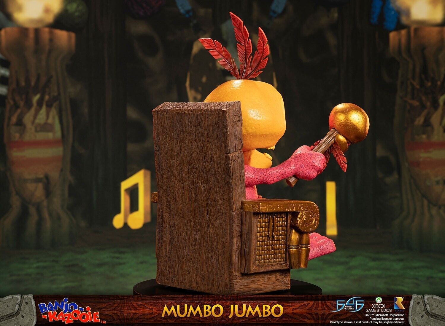 First4Figures Banjo-Kazooie: Mumbo Jumbo Standard Statue Mint in Box