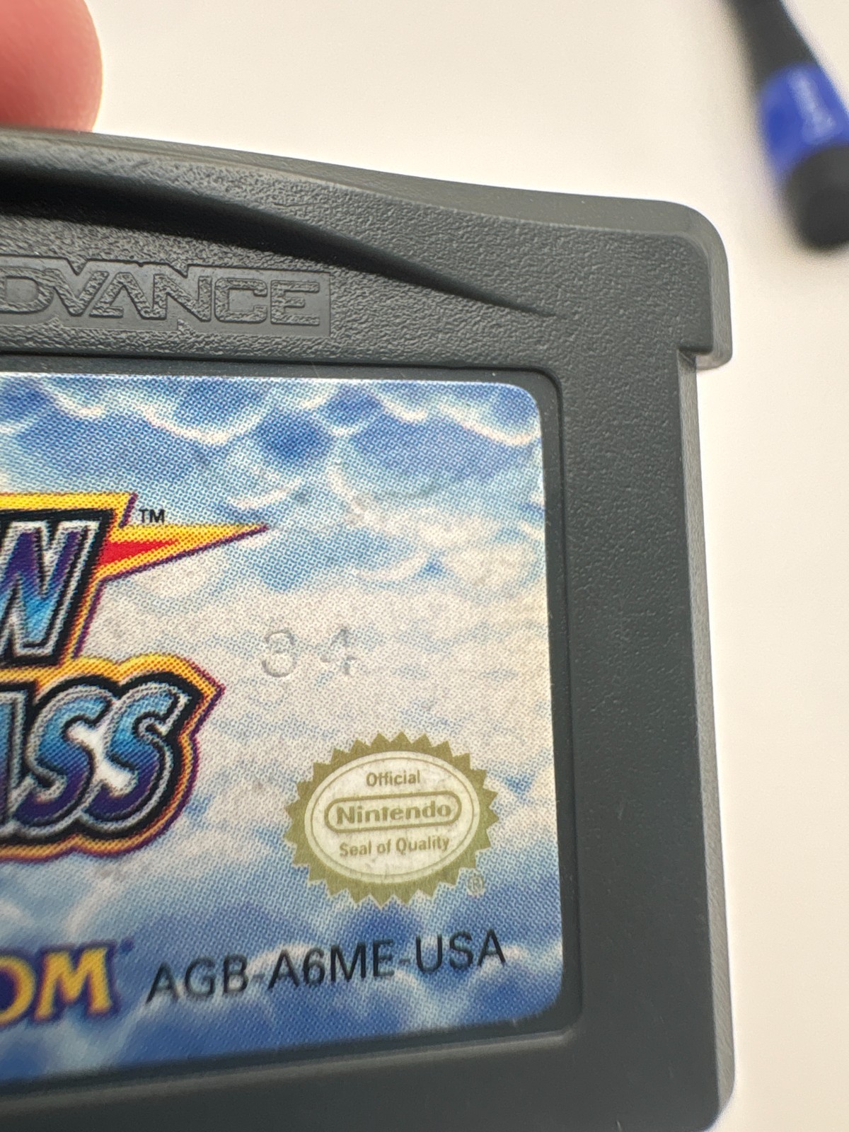 Megaman & Bass Nintendo Game Boy Advance Loose Verified Authentic Tested Saves