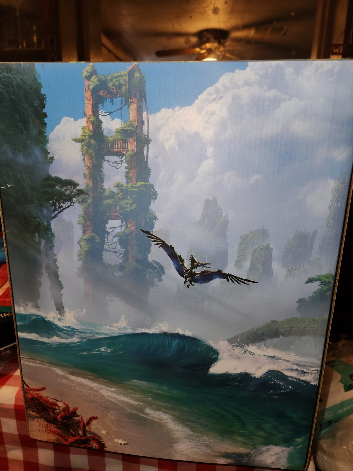 Horizon Zero Dawn Tremortusk Aloy Statue with 2 Figures