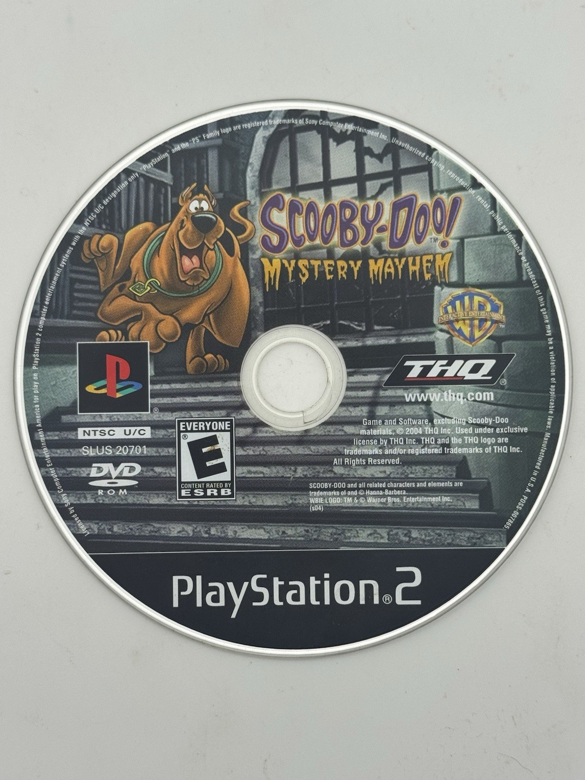 Scooby-Doo Mystery Mayhem (PlayStation 2 PS2, 2004) Tested Disc Only