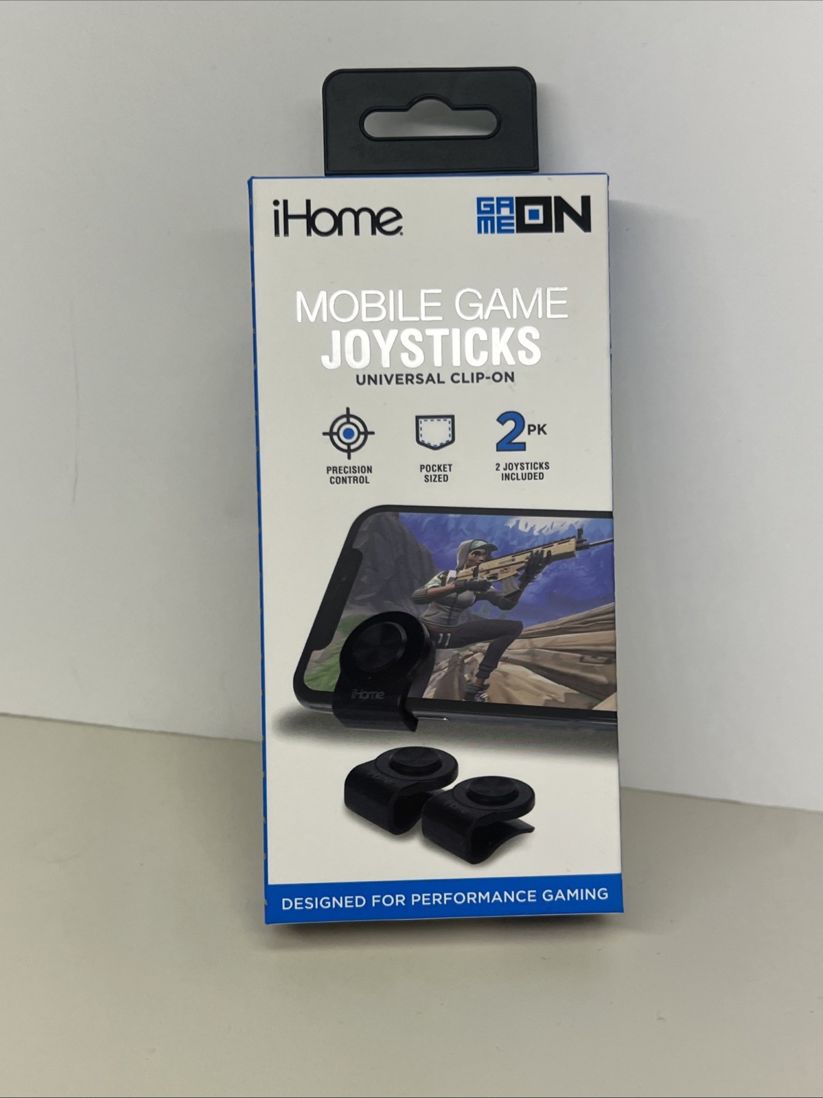 iHome Mobile game joystick 2 Pck For Left Or Right Handed New