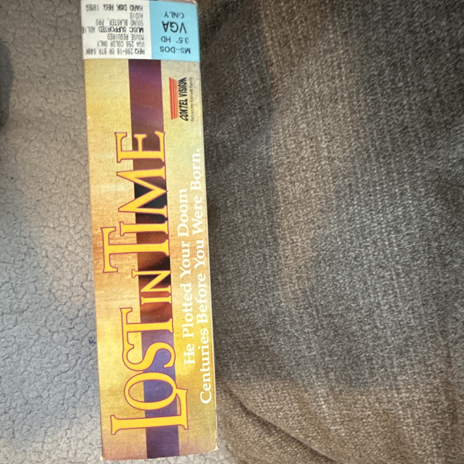 Sierra Lost in Time PC MS-DOS 3.5″ Floppy Disks VGA Manual Action/Adventure 1993