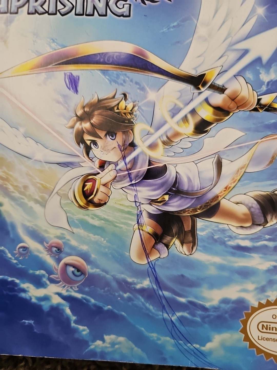 Kid Icarus Uprising Prima Official Strategy Guid – Paperback (NO AR) SEE PICS