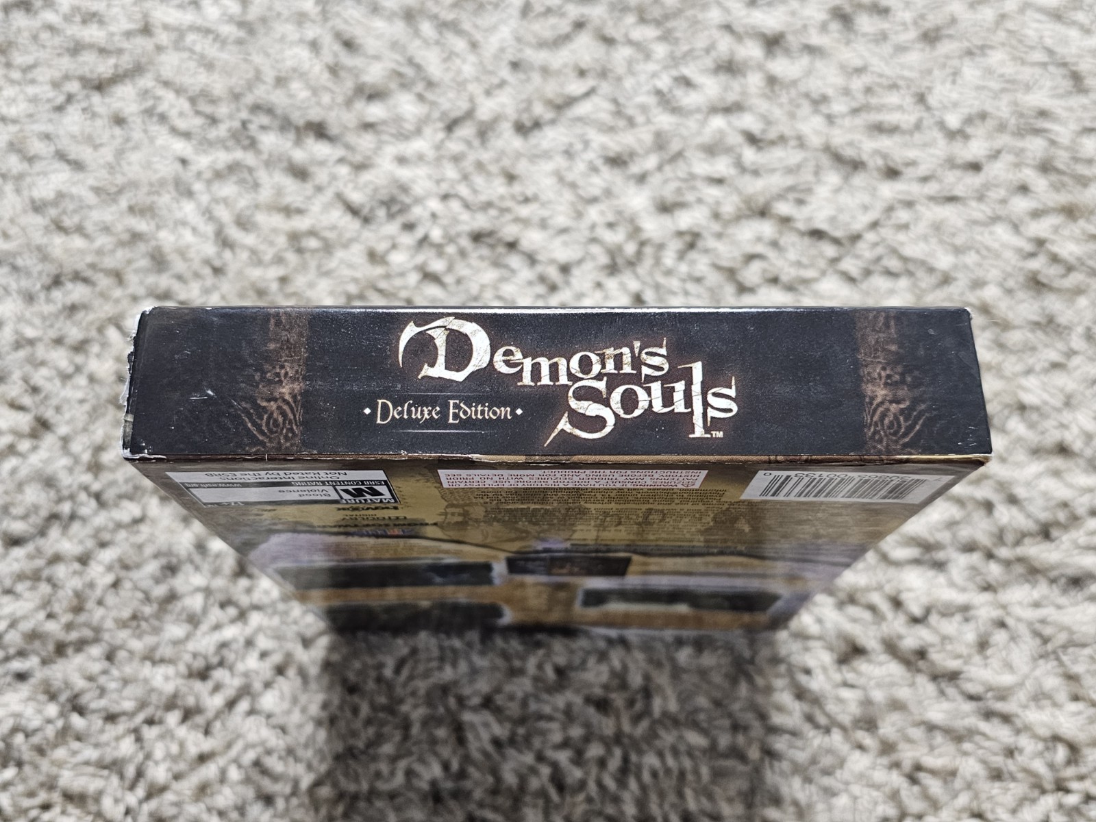 NO GUIDE Demon’s Souls Deluxe Edition PlayStation 3 PS3 2009 Atlus From Software