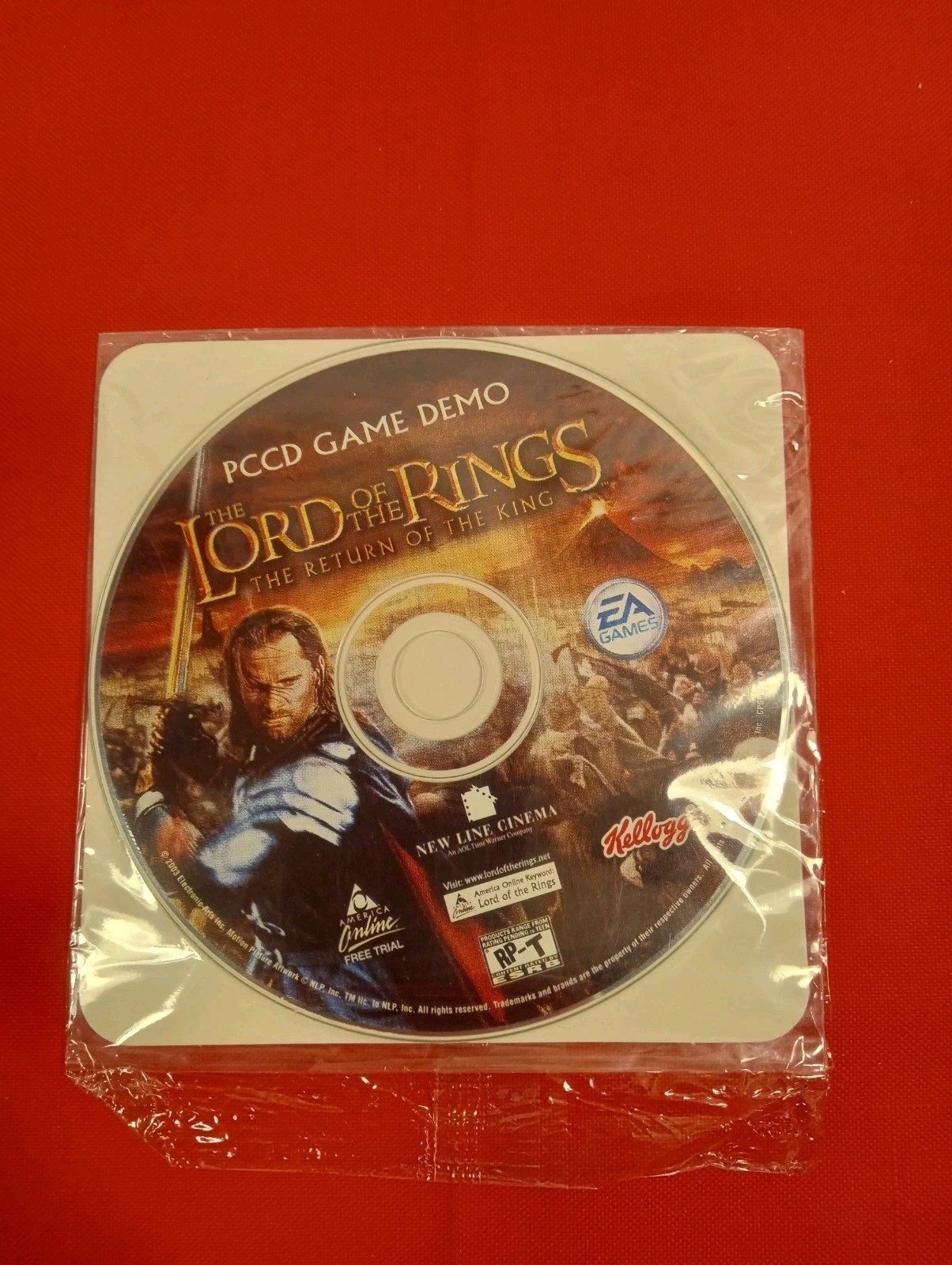 Lord Of The Rings Return Of The King/ PCCD GAME DEMO/ BRAND NEW SEALED Free Ship