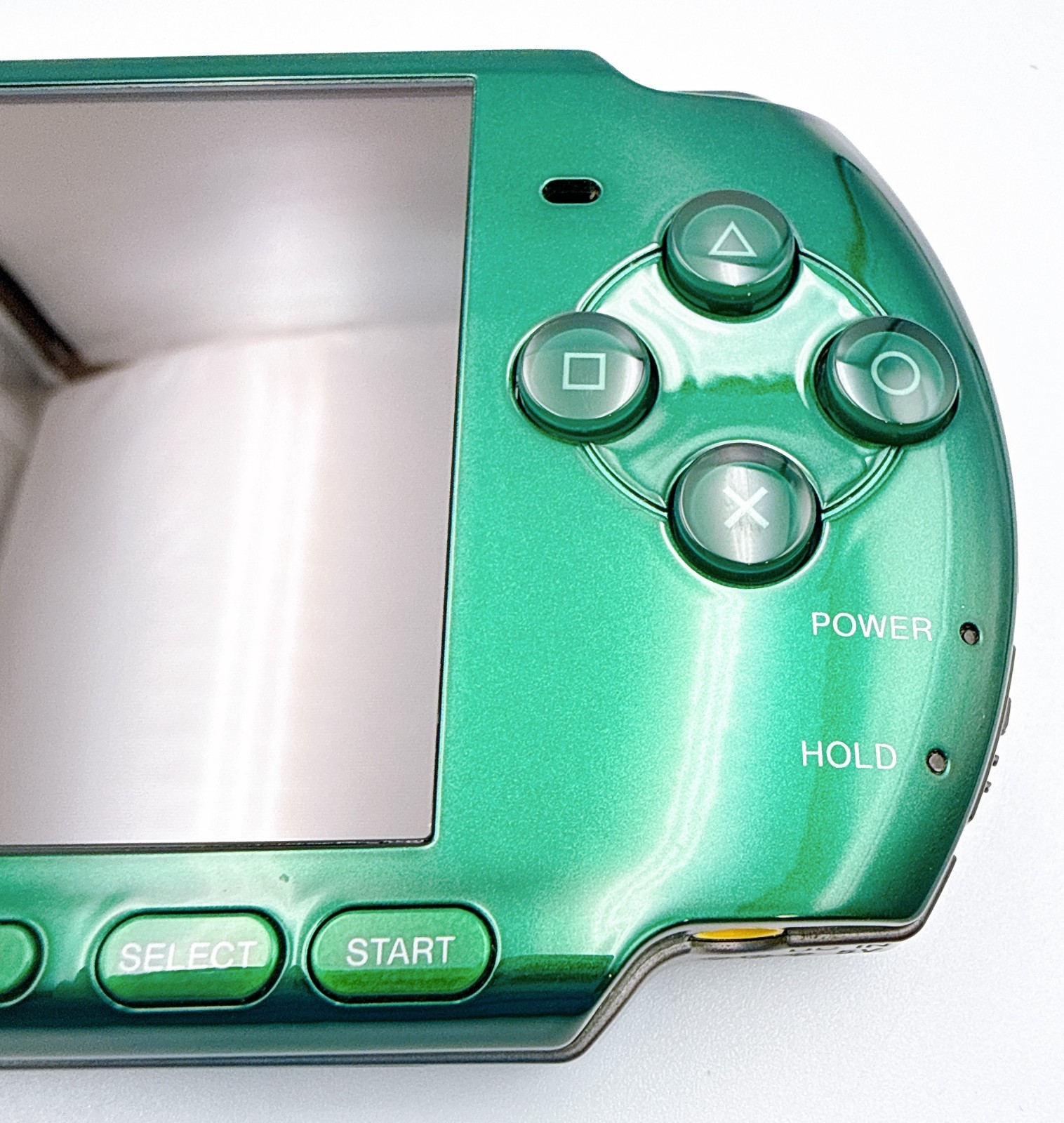 Sony PSP-3000 PSP 3000 Console Green Color Region free w/pouch, 8GB – Excellent