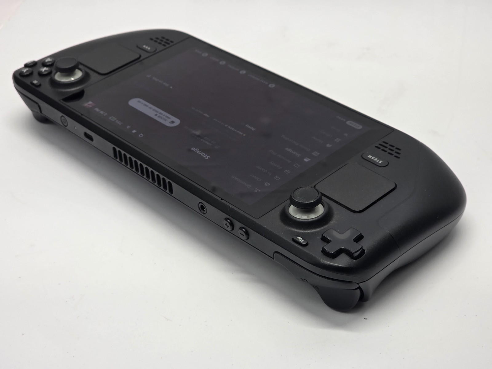 Valve Steam Deck 64GB Handheld Game System w/ 512GB Micro SD Card, Case, Dock