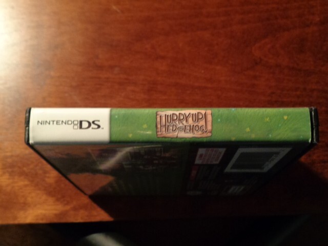 Hurry Up Hedgehog (Nintendo DS, CASE / MANUAL ONLY / Authentic) – USA