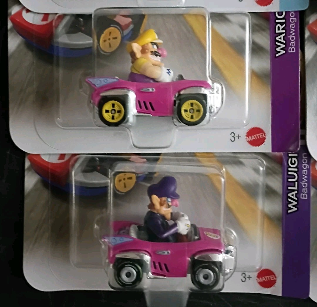 15-PK SUPER MARIO KART Hot Wheels Lot Dry Bones Waluigi Rosalina Peach Luigi