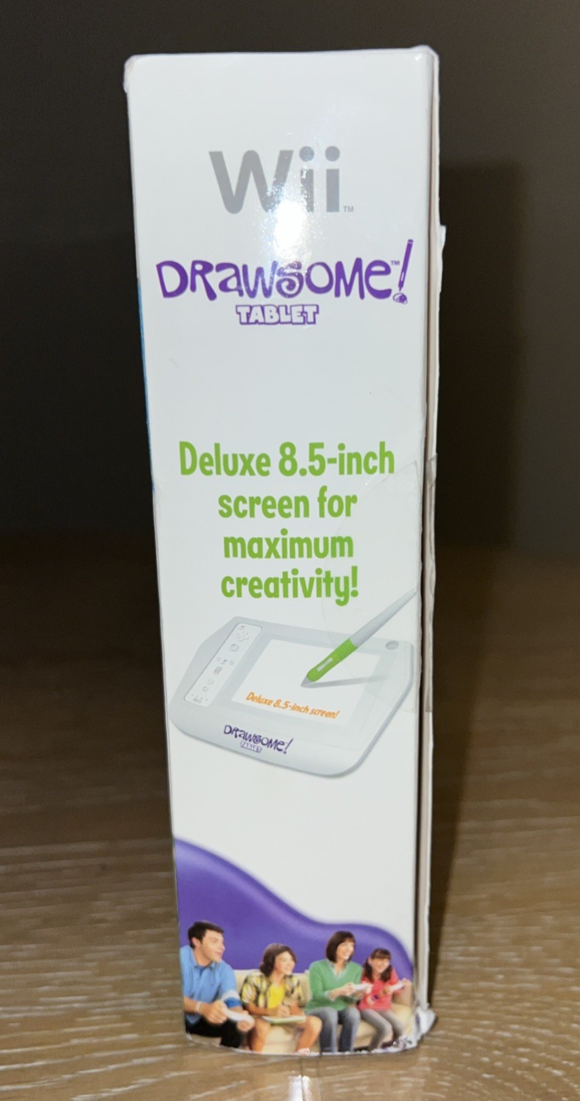 Nintendo Wii Drawsome Tablet Sketch Quest & the Smurfs Artist Games Complete